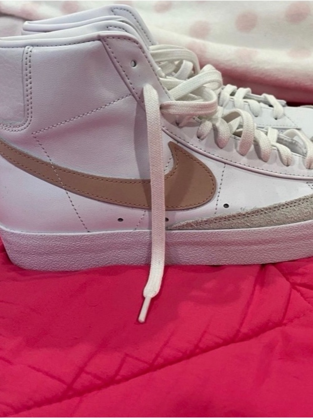 Nike Women's Blazers with pink stripe- NEW - never worn